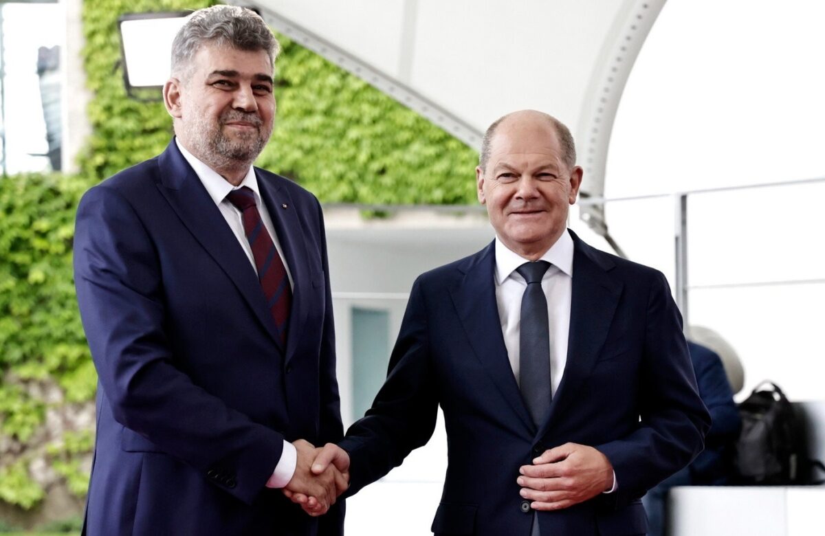 Acord bilateral româno-german, după întâlnirea Marcel Ciolacu-Olaf Scholz. Care sunt principalele teme atacate de cei doi premieri