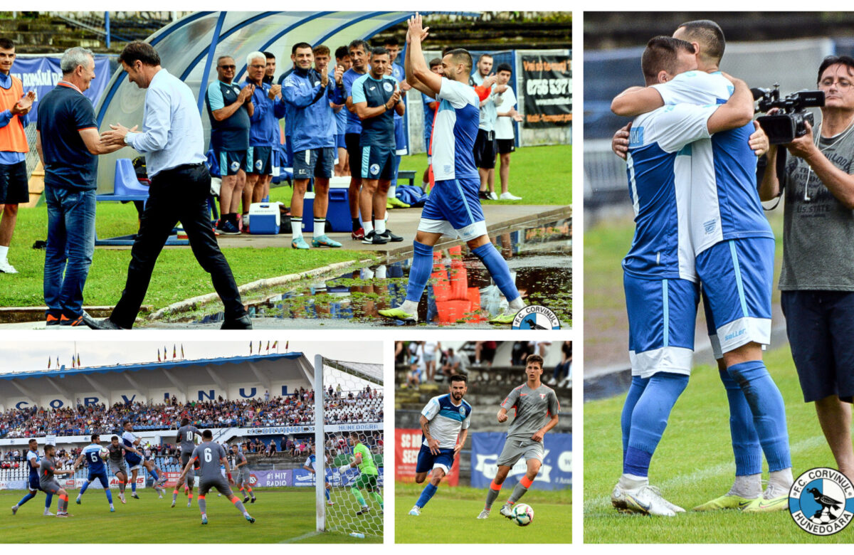 Curtean a pus punct carierei de fotbalist în amicalul Corvinul