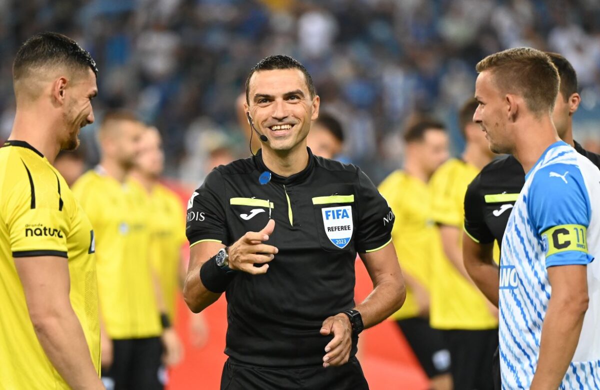 Ovidiu Hațegan a arbitrat primul meci la centru după infarctul suferit