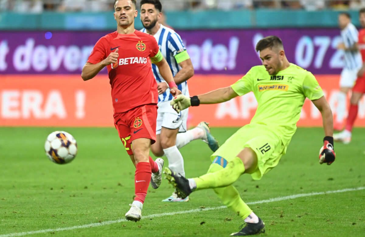 Darius Olaru, sincer după victoria cu Poli Iași. „A fost obositor!” De ce nu s-a bucurat la gol și ce obiectiv are în sezonul 2023-2024