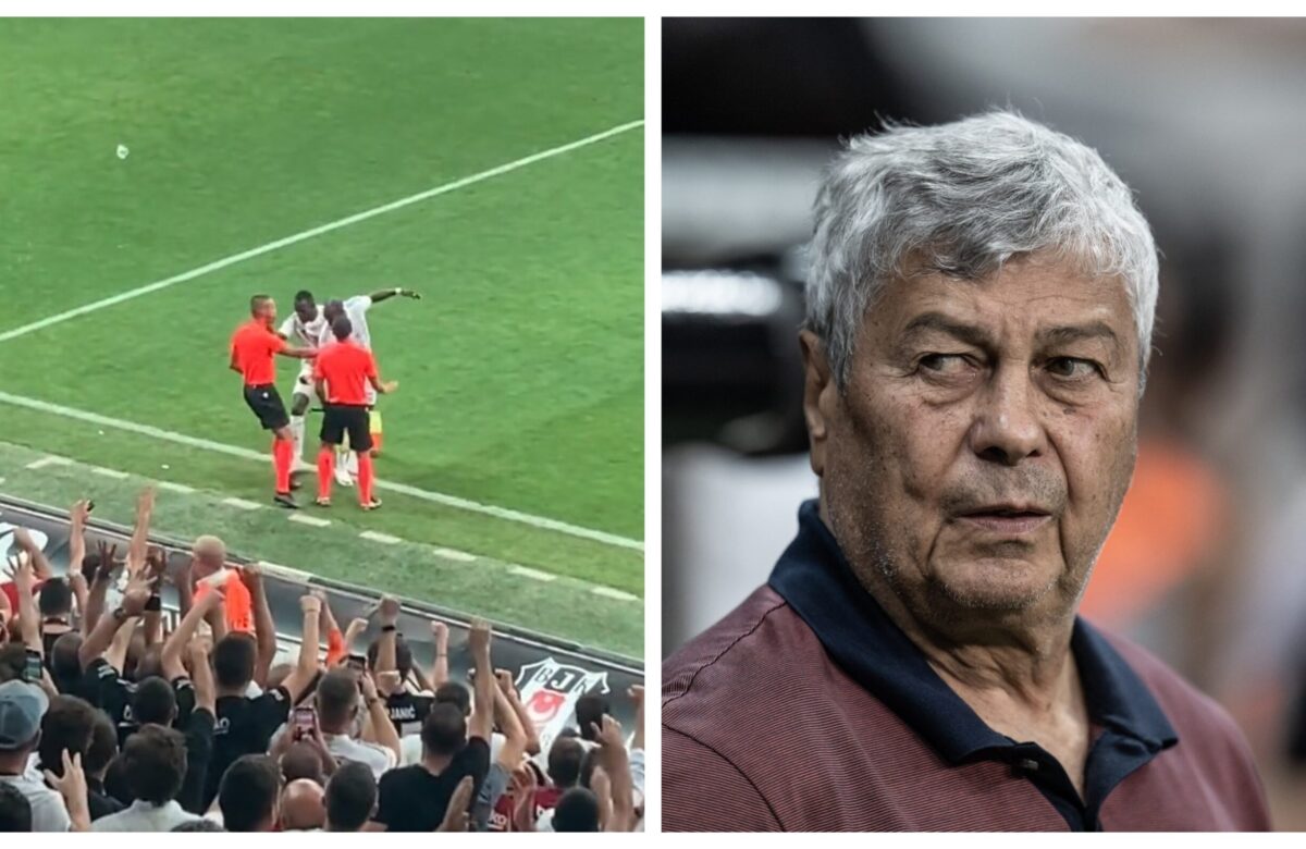 Mircea Lucescu a fost provocat de africanii de la Beșiktaș
