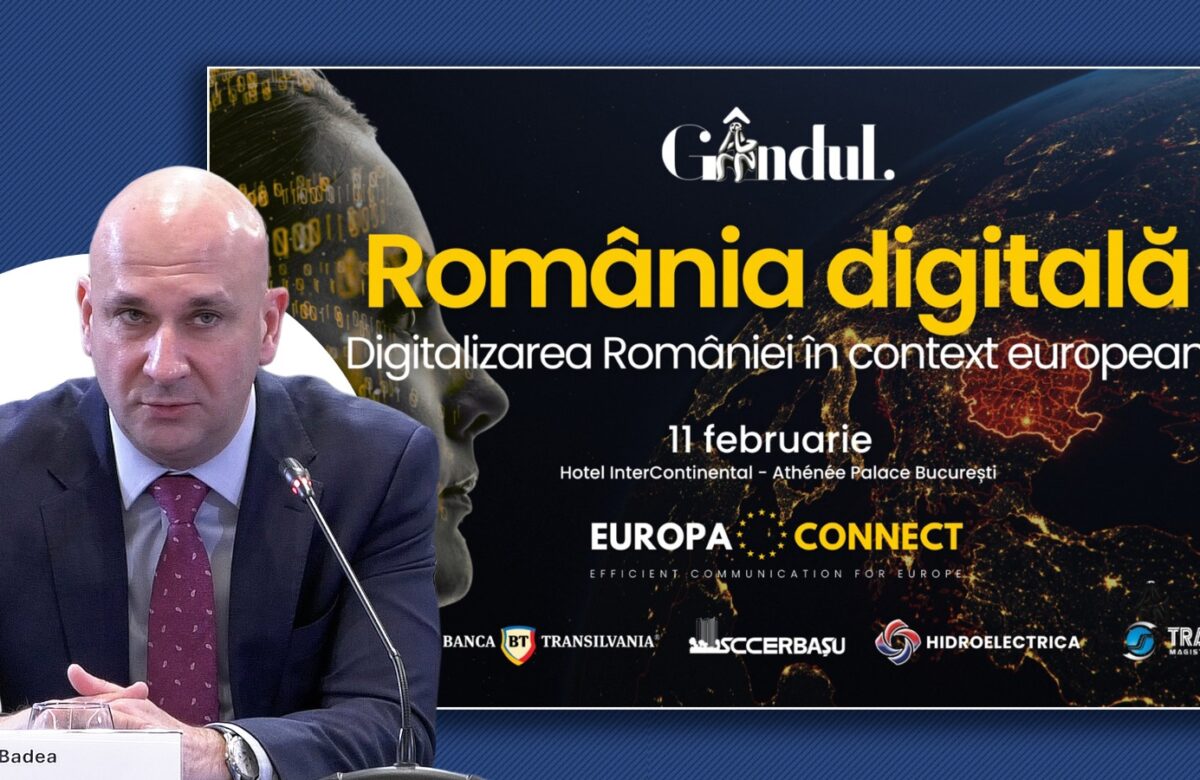 Bogdan Badea, CEO Hidroelectrica, la Europa Connect – România Digitală:”România are resursele și competențele necesare pentru a accelera dezvoltarea”