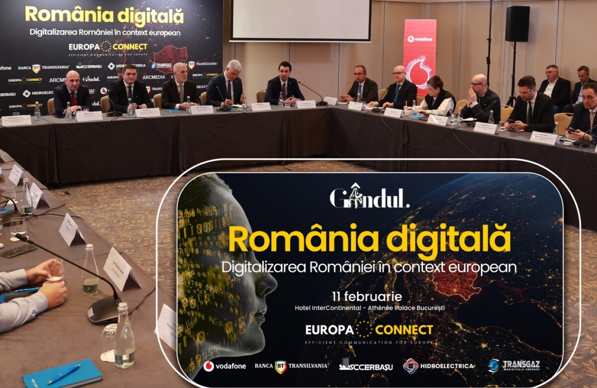 Conferința Europa Connect – România digitală: de la slogan la reforma reală a statului