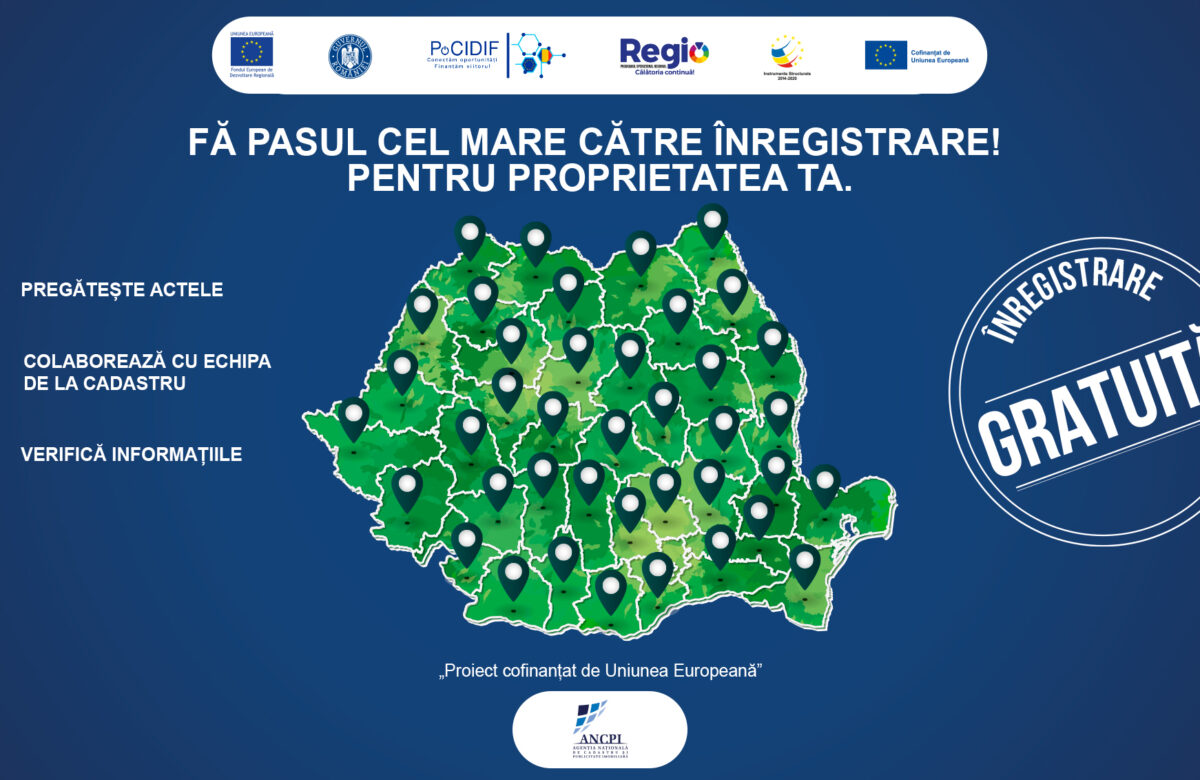 Cum verifici dacă încep lucrările de înregistrare sistematică în localitatea ta