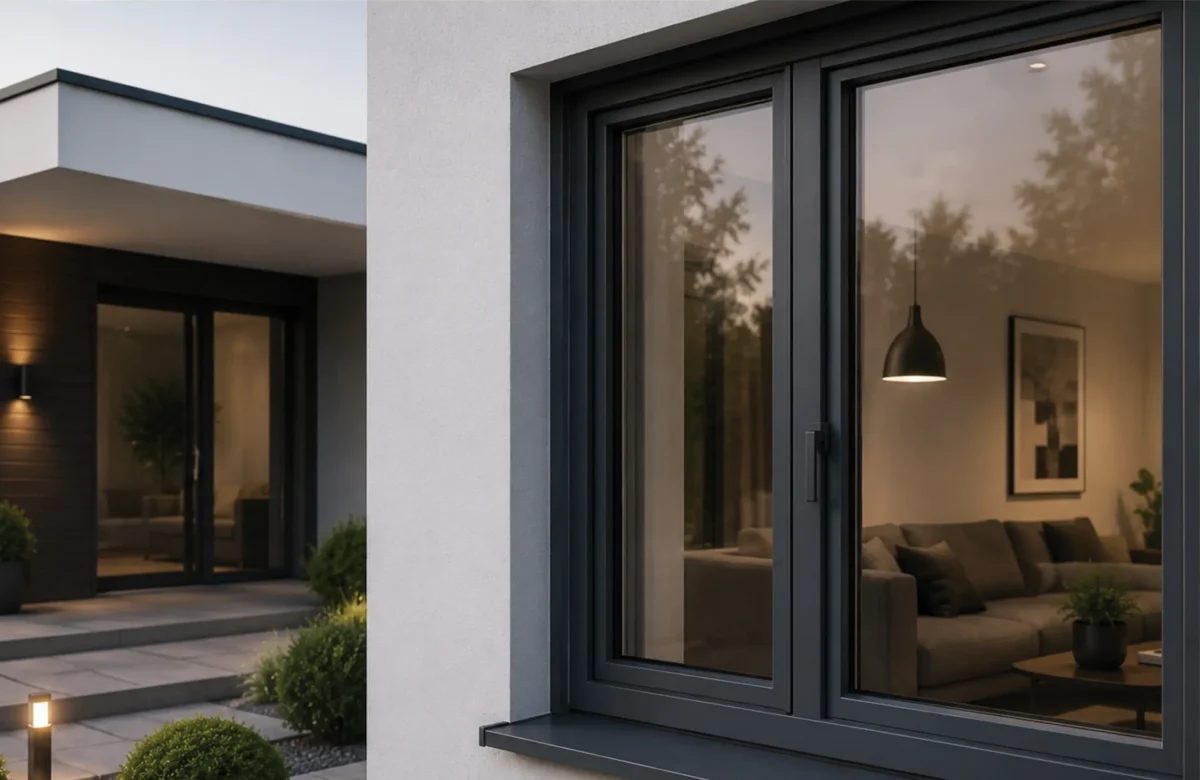 Ferestre PVC în nuanțe de gri antracit – De ce au cucerit designul modern?