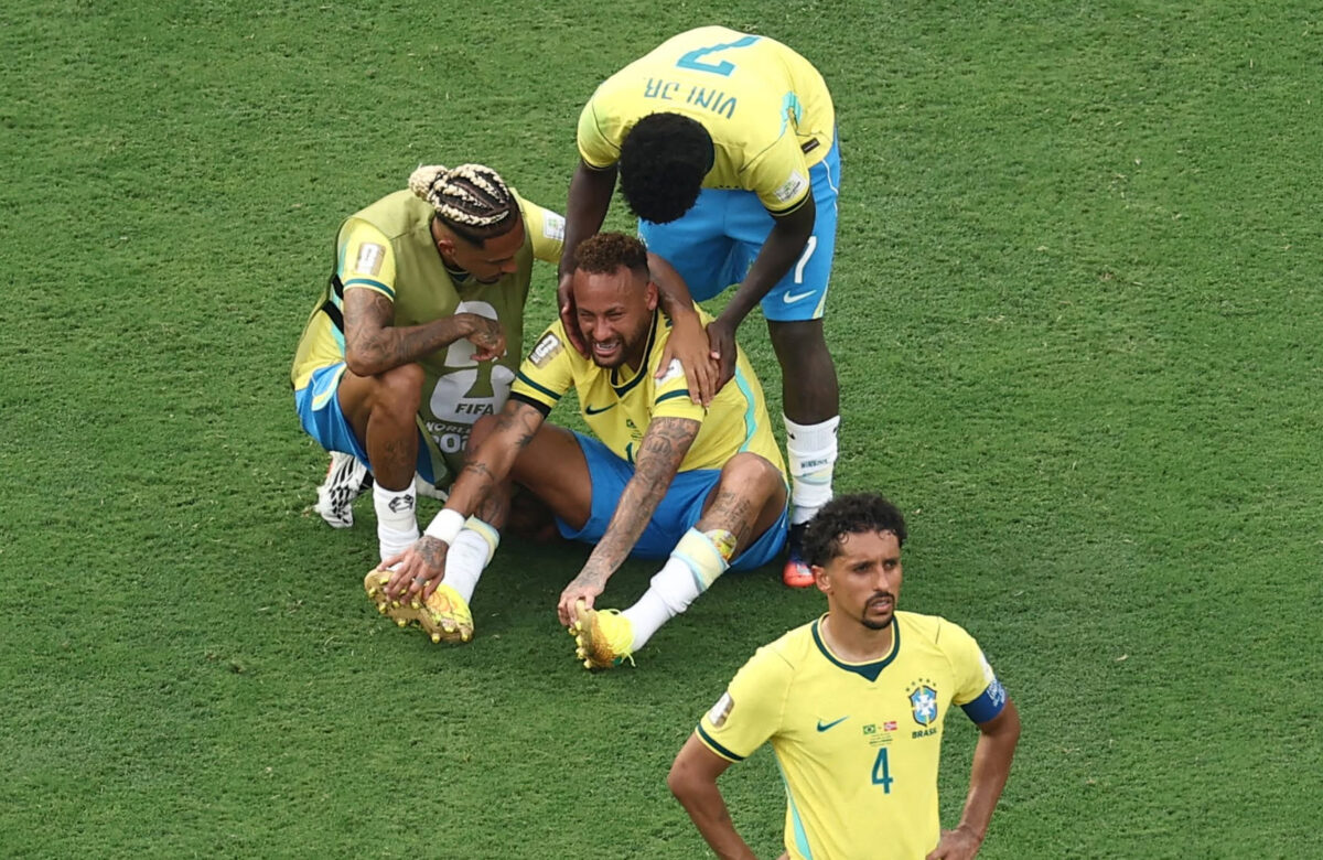 Imaginile durerii! Neymar a plâns, devastat, pe gazon, după Brazilia – Norvegia 1-2
